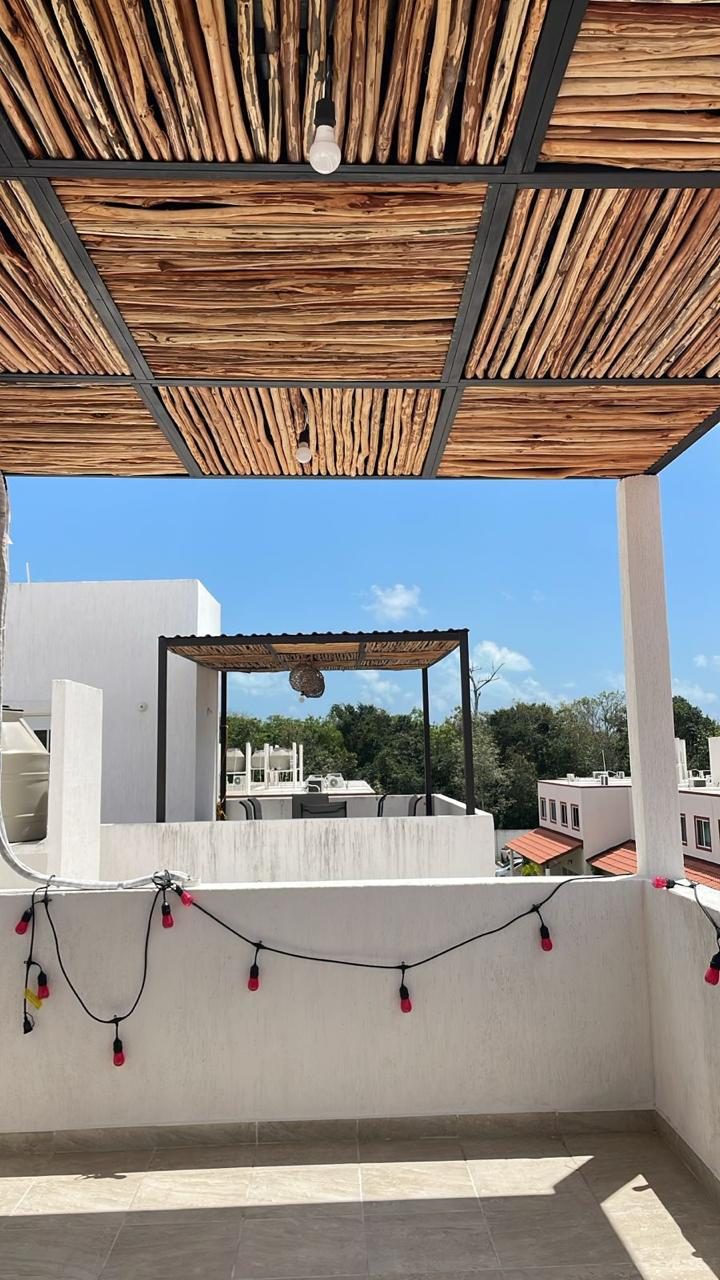 Ampliación roof top con pérgola
